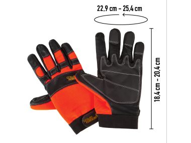 Schnittschutz Sgenspezi - Handschuhe Gre 10 / L - Forsthandschuh fr Motorsge / Kettensge