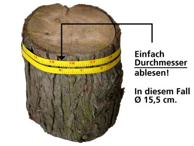 Mtre-ruban forestier Sgenspezi denviron 15 mtres dot dun crochet rabattable pour la mesure du diamtre