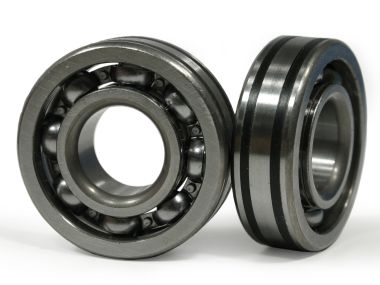 Crankshaft bearings (2 pieces) old version fits Stihl TS410 TS420