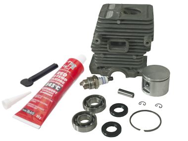 cylinder kit fits Stihl 019T MS190T 40mm including gasket kit, spark plug, crankshaft bearings
