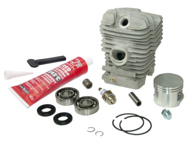 Cylinder kit fits Stihl 029 MS290 47mm Big Bore including gasket kit, spark plug, crankshaft bearings and piston needle cage