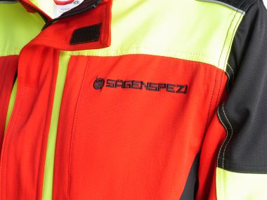 Sgenspezi Forst- und Funktionsjacke Workwear gelb/rot