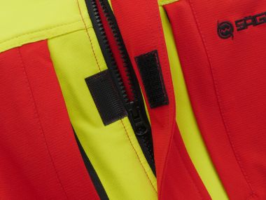 Sgenspezi Forst- und Funktionsjacke Workwear gelb/rot