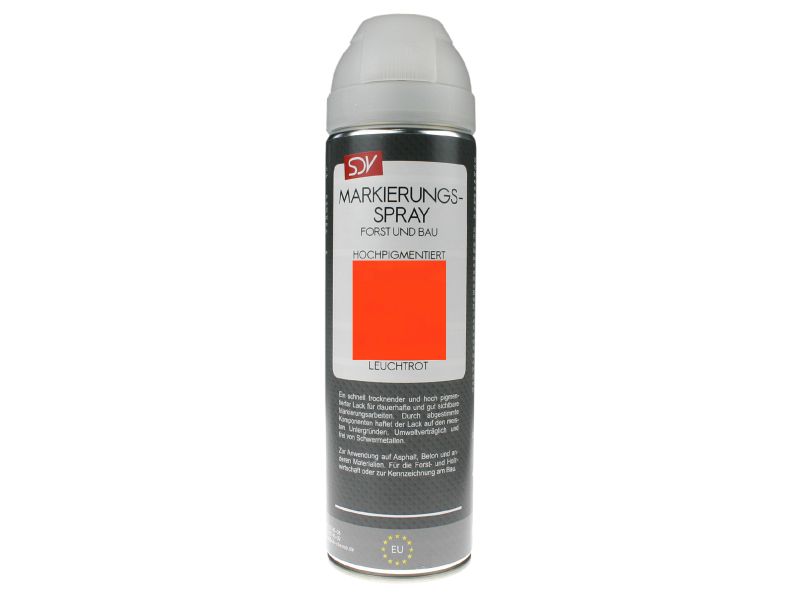 Spray SDV Forst Markierungsspray Leuchtrot Markierungsfarbe Bau Farbe, 4,99  €