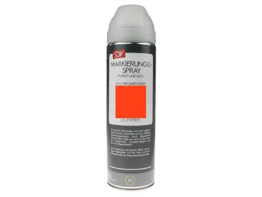 Spray SDV Forst Markierungsspray Leuchtrot Markierungsfarbe Bau Farbe