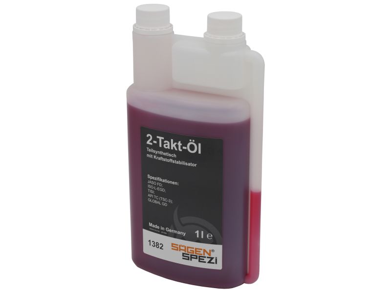 2-Takt Sägenspezi Öl teilsynthetisch für Motorsägen 1 Liter, 8,49 €