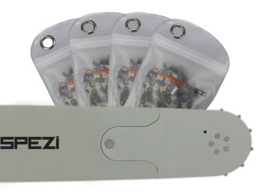 Guide Sgenspezi solid drive de 70cm 3/8 92 maillons 1,5mm et 4 chanes  gouge semi-carre pour Solo 690