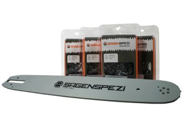 45cm Schwert-Set Drive mit 4 Halbmeielketten .325 74TG 1,6mm passend fr Stihl 024 024AV AV MS240 MS 240 Super