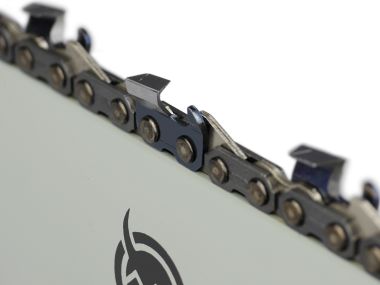 75cm guide bar solid drive 3/8 98 drivelinks 1,5mm 2 full chisel chains fits Husqvarna 390XP
