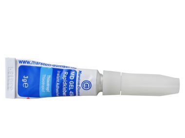 Marston-Domsel 454 colle super glue gel colle universelle instantane en tube de 3 grammes