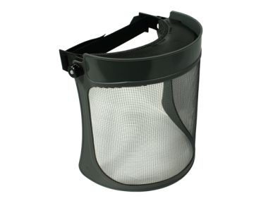 face shield protection (steel mesh screen)