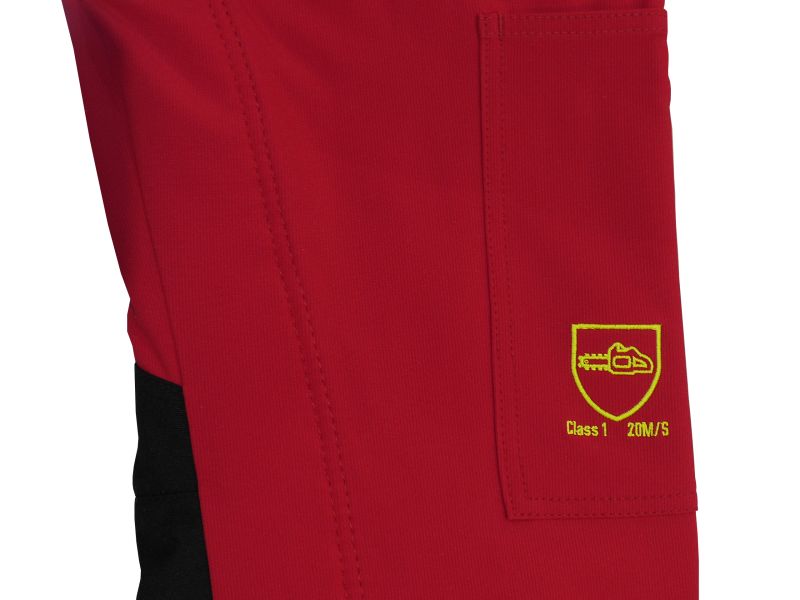 Pantalon anti-coupure Flex Rouge SIP Protection