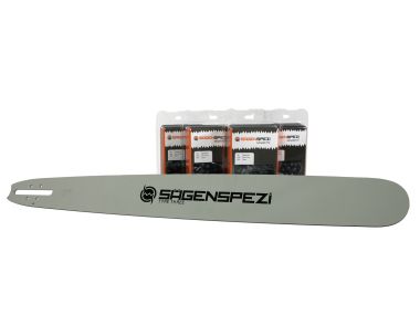  60cm Schwert-Set Solid Laser mit 4 Vollmeielketten .404 78TG 1,6mm passend fr Stihl 070 090 AV Contra