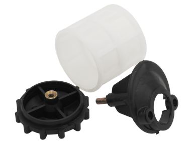 Air filter set with filter, filter housing, cover (lock) for Stihl 08 S 08S