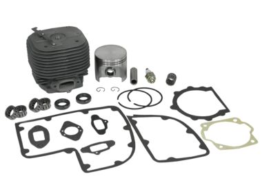 Cylinder kit fits Stihl 090 66mm including gasket kit, spark plug, crankshaft bearings and piston needle cage