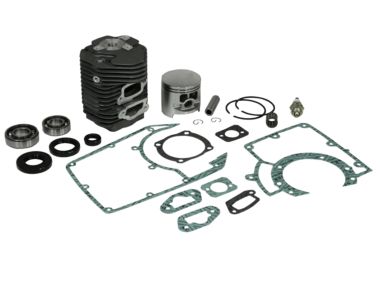 Cylinder kit fits Stihl TS 760 TS760 58mm including gasket kit, spark plug, crankshaft bearings and piston needle cage